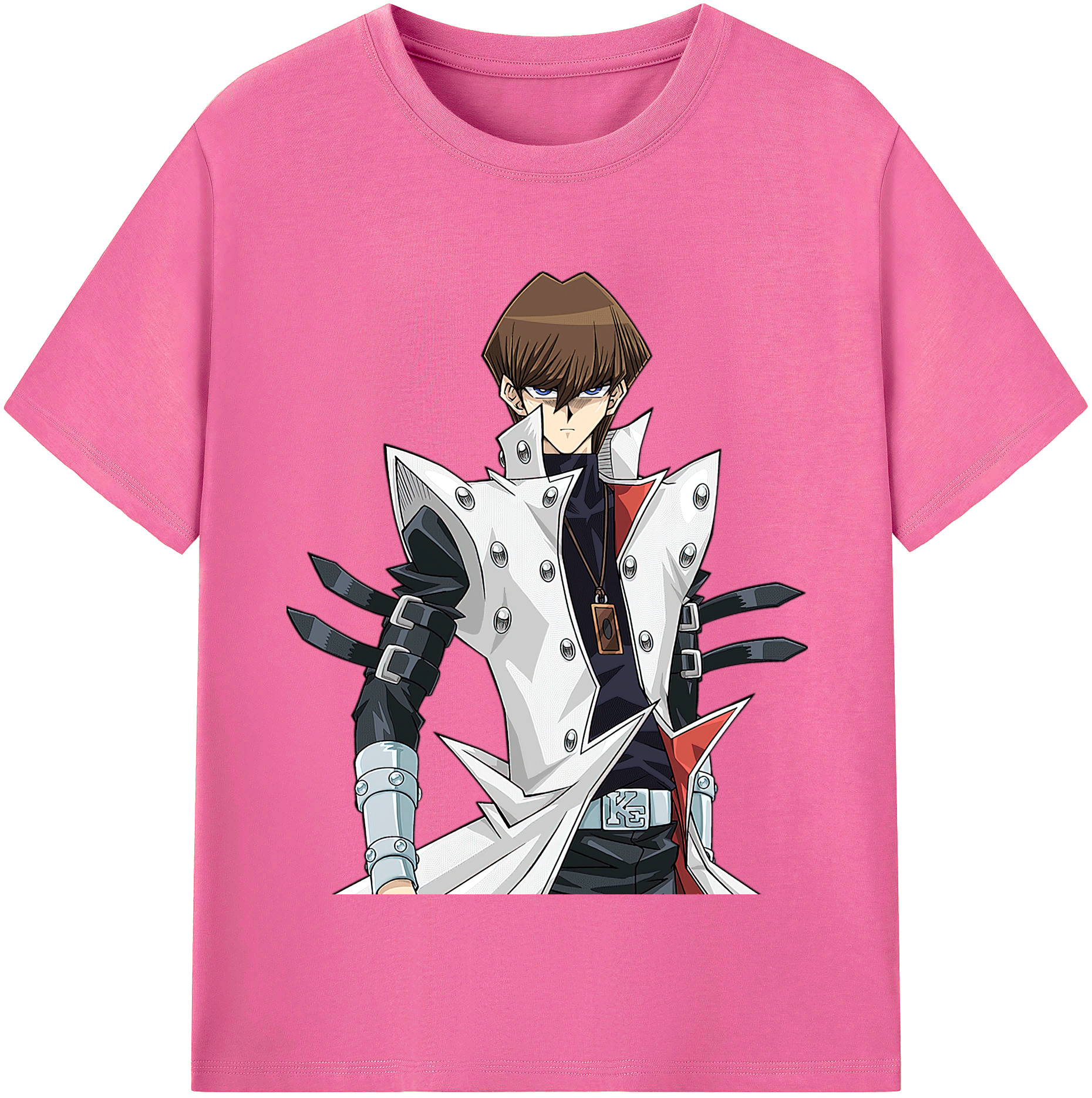 （画像用） 遊☆戯☆王 Yu-Gi-Oh! レディースカジュアルプリントTシャツ（綿100％）